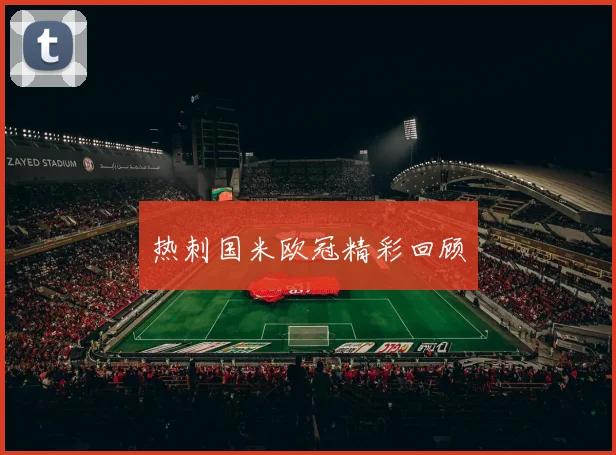 热刺国米欧冠精彩回顾